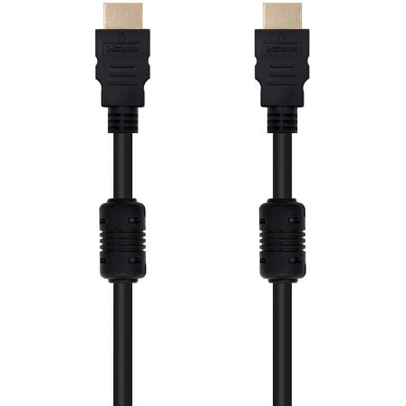 Nanocable Cable HDMI v1.4 de 3m con Ferrita, Negro